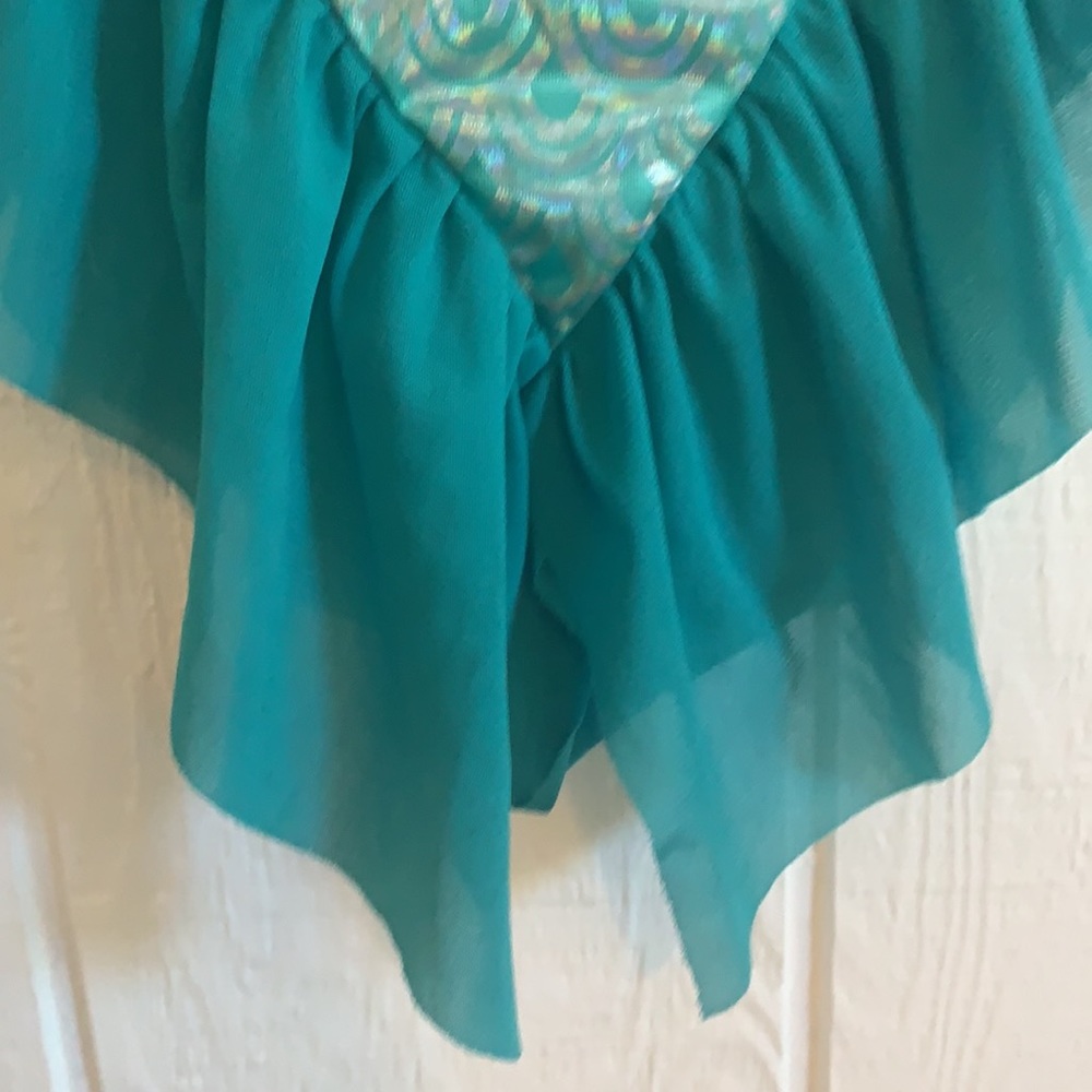 Mermaid Swimsuit with Skirt - Picture 6 of 7